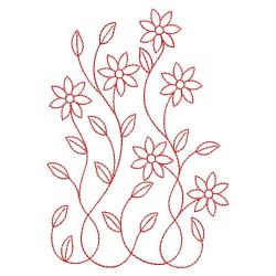 Redwork Secret Garden 2 04(Md) machine embroidery designs