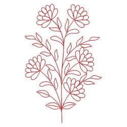 Redwork Secret Garden 2 09(Lg) machine embroidery designs