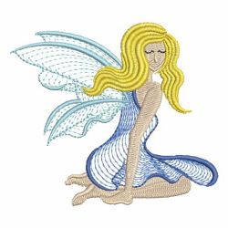 Rippled Flower Fairy 10 machine embroidery designs