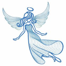 Rippled Angels 01(Sm) machine embroidery designs