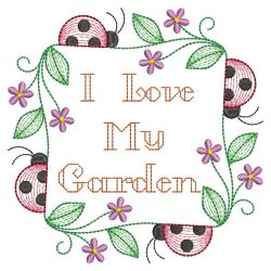 Rippled Flower Garden 08(Md) machine embroidery designs