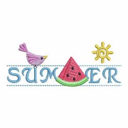 Hello Summer machine embroidery designs