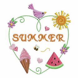 Hello Summer 03 machine embroidery designs