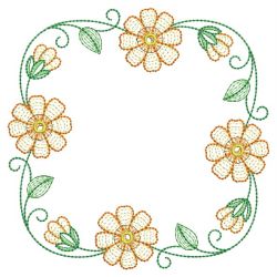 Rippled Daisy 09(Lg) machine embroidery designs