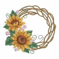 Sunflowers 1 09 machine embroidery designs