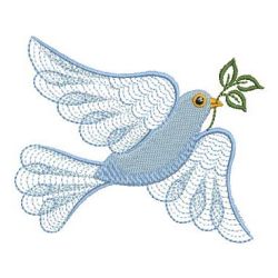 Rippled Doves 01(Lg) machine embroidery designs