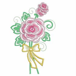 Sweet Roses 02 machine embroidery designs