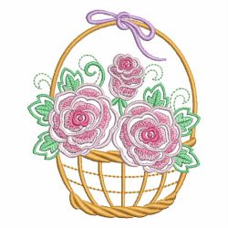 Sweet Roses 07 machine embroidery designs