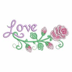 Sweet Roses 11 machine embroidery designs