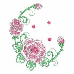 Sweet Roses 12 machine embroidery designs