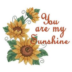 Sunflowers 2 02(Md) machine embroidery designs