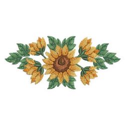 Sunflowers 2 10(Md) machine embroidery designs