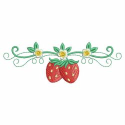 Heirloom Strawberry machine embroidery designs