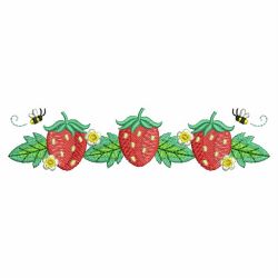 Heirloom Strawberry 03 machine embroidery designs