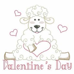 Vintage Cute Lamb 01(Lg) machine embroidery designs