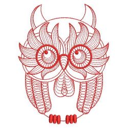 Redwork Rippled Owls 1 04(Md) machine embroidery designs