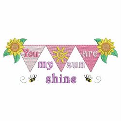 You Are My Sunshine 04 machine embroidery designs