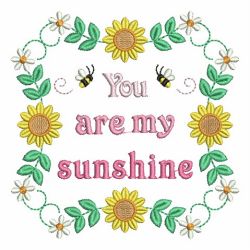 You Are My Sunshine 06 machine embroidery designs