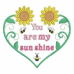 You Are My Sunshine 09 machine embroidery designs