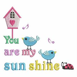 You Are My Sunshine 11 machine embroidery designs