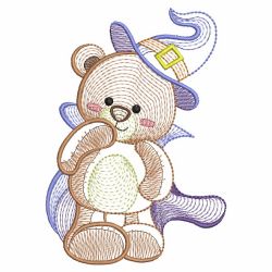 Rippled Teddy Bear 05(Md) machine embroidery designs
