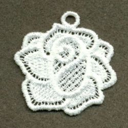 FSL White Roses machine embroidery designs