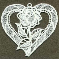 FSL White Roses 03 machine embroidery designs