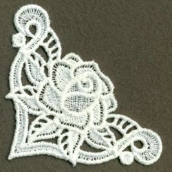 FSL White Roses 05 machine embroidery designs