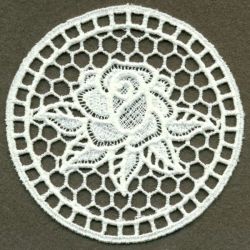 FSL White Roses 07 machine embroidery designs