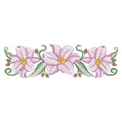 Rippled Lily 2 04(Md) machine embroidery designs