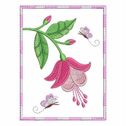 Heirloom Fuchsia 01 machine embroidery designs