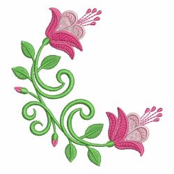 Heirloom Fuchsia 04 machine embroidery designs