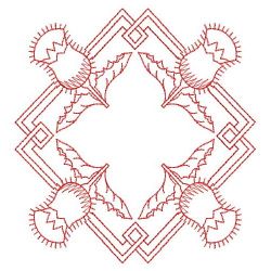 Redwork Thistle 03(Lg) machine embroidery designs