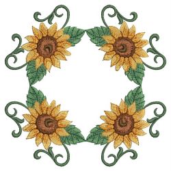 Sunflowers 3 02 machine embroidery designs