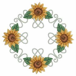 Sunflowers 3 06 machine embroidery designs