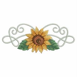 Sunflowers 3 07 machine embroidery designs