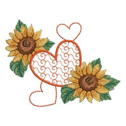 Sunflowers 3 17 machine embroidery designs