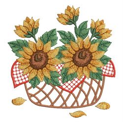 Sunflowers 3 18 machine embroidery designs