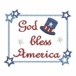 4th of July 12 machine embroidery designs