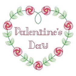 Rippled Valentine Day 09(Lg) machine embroidery designs