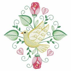 Rippled Valentine Day 13(Md) machine embroidery designs