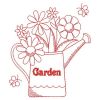 Redwork Secret Garden 1 13(Md)