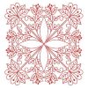 Redwork Jacobean Quilts 07(Md)