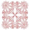 Redwork Jacobean Quilts 07(Md)