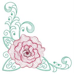 Rippled Vintage Roses 02(Sm) machine embroidery designs