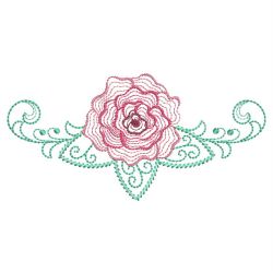 Rippled Vintage Roses 04(Sm) machine embroidery designs