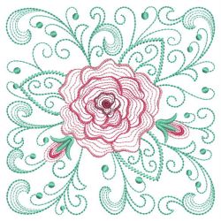 Rippled Vintage Roses 10(Sm) machine embroidery designs