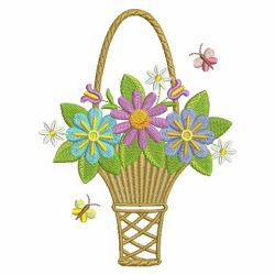 Beautiful Garden 10 machine embroidery designs