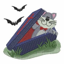 Animals in Halloween 09 machine embroidery designs