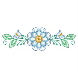 Rippled Fancy Flowers(Md) machine embroidery designs